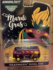 Greenlight Hobby Exclusive Volkswagen panel  Van Mardi Gras 2020