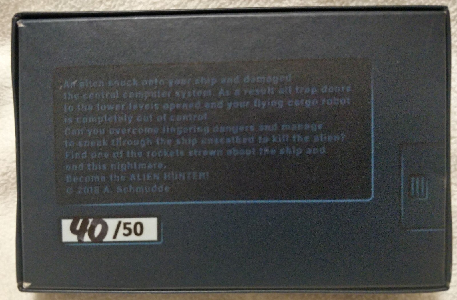 ALIEN HUNTER by Alex Schmudde 2019 40 of 50 CIB VECTREX Kousokusen 光速船 RARE! - Picture 3 of 15