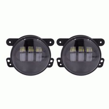 Metra Heise Jp-701flb Black 4 Led Fog Lights For 2007-up Jeep Wrangler