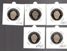 2 DM Erhard Proof choose from 1991-to 2001 ADFG from 5 auctions postage free 