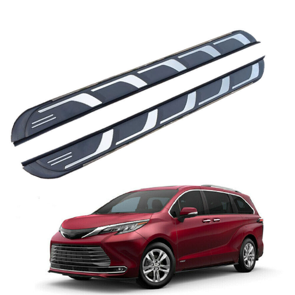 2Pcs Fits for Toyota Sienna 2021-2023 XL40 Door Side Step Nerf Bar