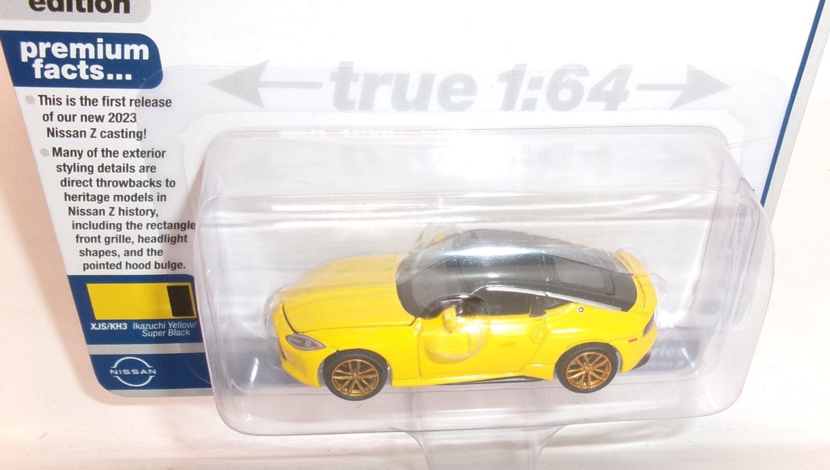 2023 AUTO WORLD 1:64 IMPORT LEGENDS YELLOW 2023 NISSAN Z | eBay