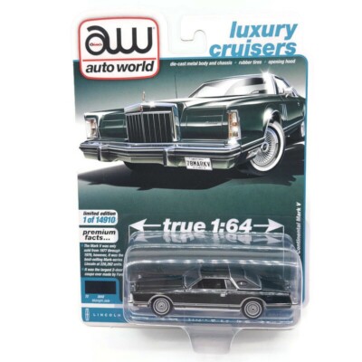 Auto World Premium Luxury Cruisers 1978 Lincoln Continental Mark V Free Shipping