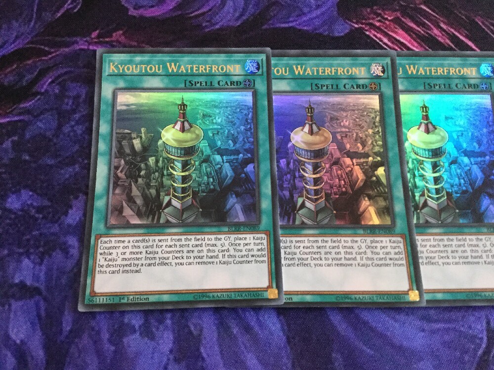 Yu-Gi-Oh! - Kyoutou Waterfront - BLRR-EN089 - Ultra Raro - 1ª Edición - Battles Of Legend: Relentless Revenge