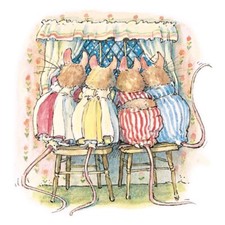 Brambly Hedge Watching The Snow Fall Pack of 8 Christmas Cards