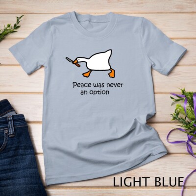 Murder Duck, Untitled Duck Game, Duck with Knife Meme T-Shirt Unisex T-shirt