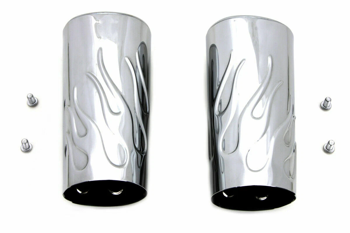 Fork Slider Cover Set for Harley Davidson by V-Twin