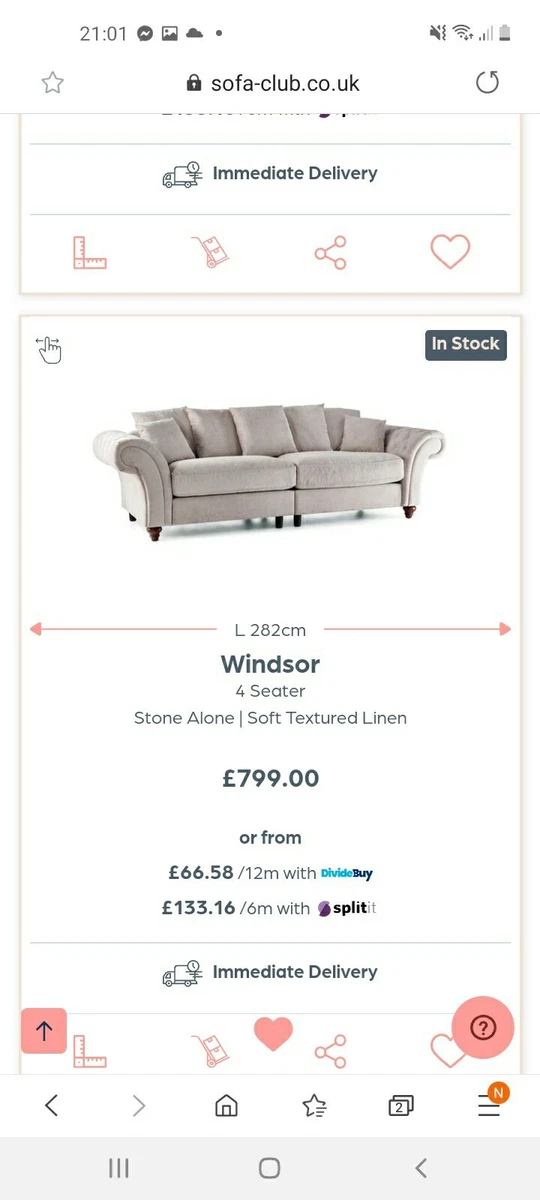 Sofa Club Windsor Reviews Baci Living Room