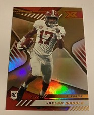 2021 Jaylen Waddle Panini Chronicles XR Bronze Parallel Draft Picks Rookie #185