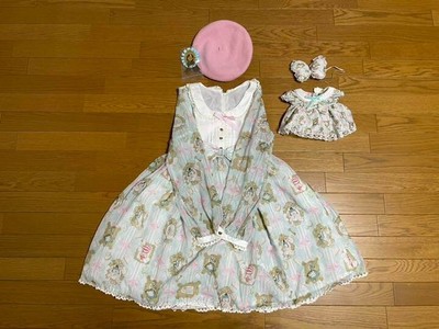 Disney Angelic Pretty Upside Down Story Alice With Barrette Lolita 