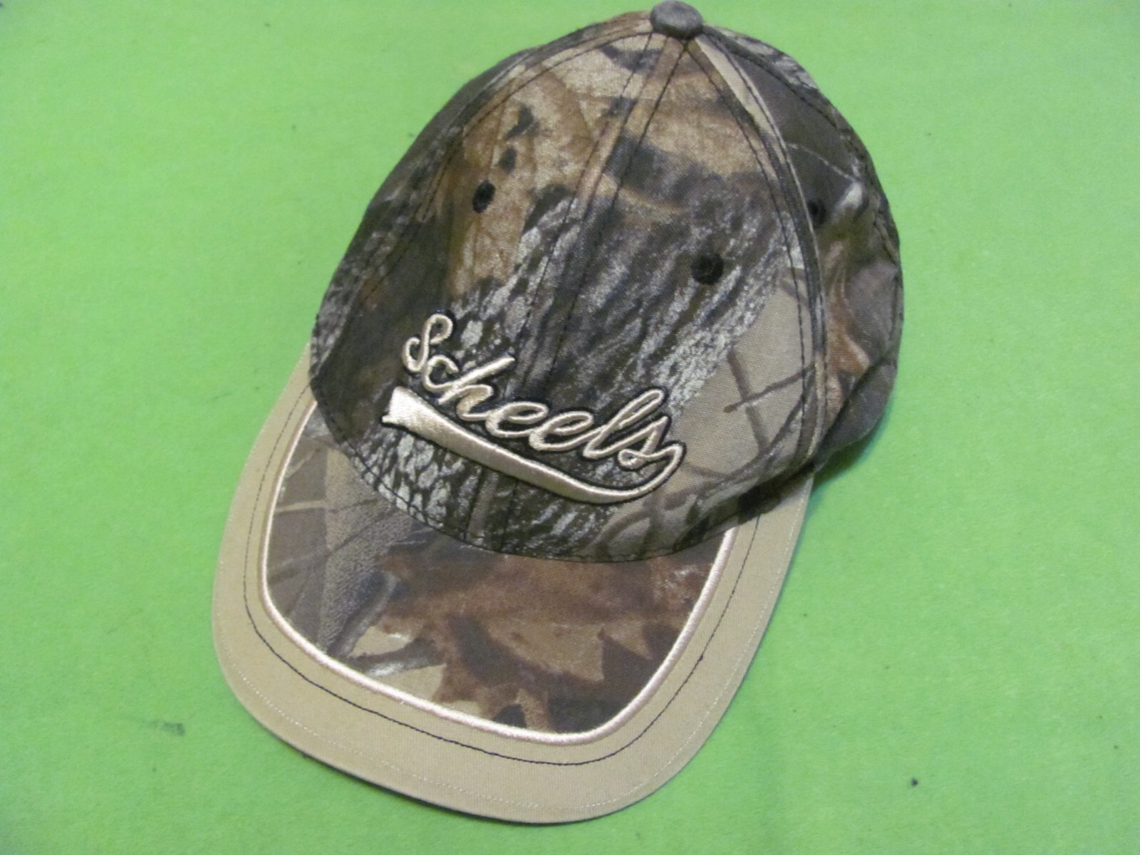Scheels Adjustable Strap Back Camo Baseball Hat/C… - image 1