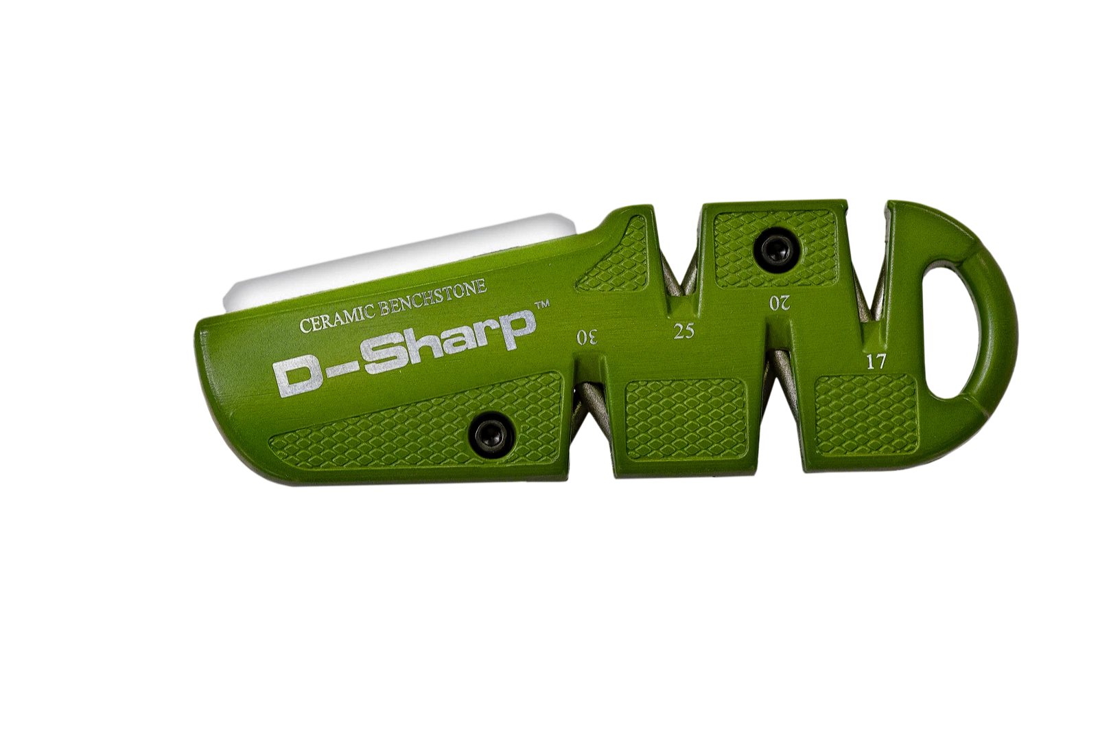 Lansky D-SHARP Diamond Knife Sharpener - Multi-Angle W/ Green Metal Body