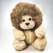 Vintage 1985 Polar Puff By Special Effects 4134 Rorie Lion Stuffed Animal Plush