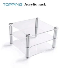 TOPPING Acrylic Rack For D30 Decoder A30 HIFI Amplifier Amp rack Transparent