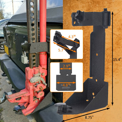 AUXFREE High Lift Jack Mount Bracket, Rear Tailgate Jack