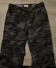 NWT NEW Weatherproof Vintage Large 14/16 Youth Fleece Lined Jogger Camouflage
