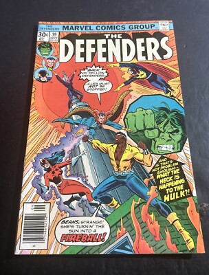 Defenders #34   | Marvel 1976 Fn+ Df6