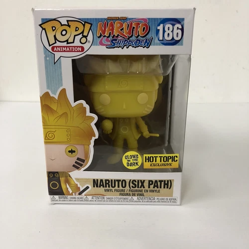 Funko POP! Animation Naruto Shippuden (Six Path) #186 Hot Topic Exclusive Glows
