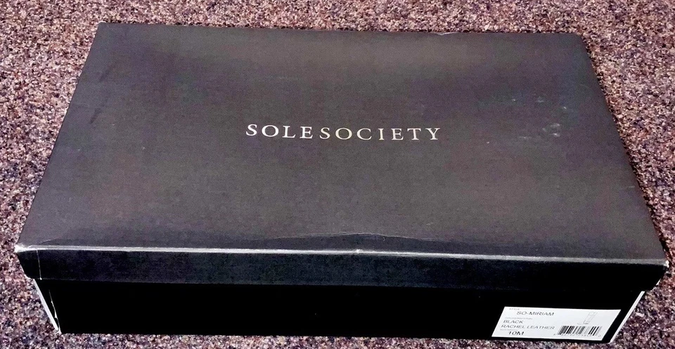 Botas hasta la rodilla para mujer talla 10 negras en caja original de Sole Society Foto 3 de 4