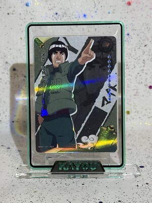 Might Guy NRB07-UR-139L3 Official Naruto Kayou Trading Card T2W7 NM