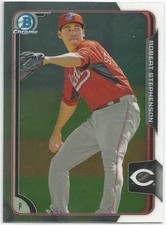 Robert Stephenson Cincinnati Reds 2015 Bowman Chrome Prospect Card