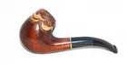 Gulfstream HAND CARVED Handmade Wooden Smoking Pipe/Pipes/Pfeife for 9 mm filter