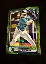 2024 Bowman Chrome - Prospects Colt Emerson #BCP-238 Green Reptilian 99/99