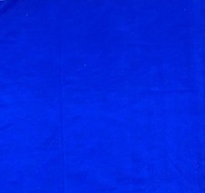 High Quality royal blue solid plain velvet fabric tela 45 W Sold By The yard