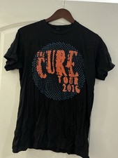 Vintage The Cure Concert T-shirt 3016 Tour Size Medium Unisex Slim Fit