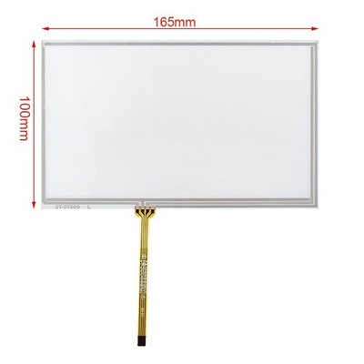 Touch Panel Screen 7inch HSD070IDW1 D00 7'' 4Wire Resistive #jd