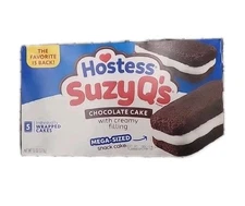 Hostess Suzy Q's Snack Cakes, Full Size 5pk 