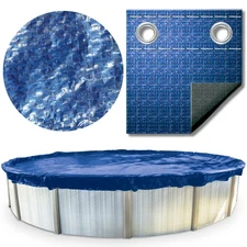 Swimline Hydrotools Super Guard Winter Cover for 12x24' Above Ground Oval Pools