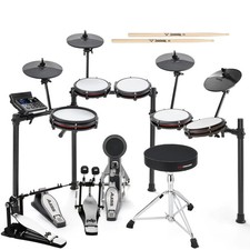 Alesis Nitro Max Mesh Electronic Drum Set and...