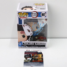 Demon Slayer Funko Pop Tanjiro Kamado #867 Signed by Zach Aguilar