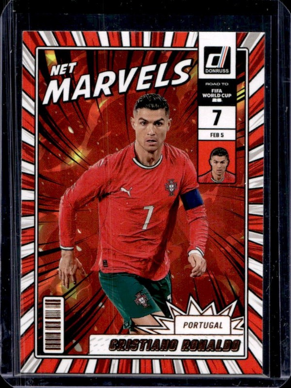 2025-26 Donruss Road to FIFA World Cup 26' Cristiano Ronaldo Net Marvels #2