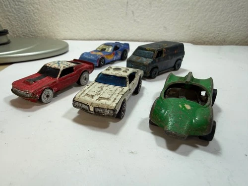 Lot Of 5 Hot Wheels Redlines . Restoration Project.