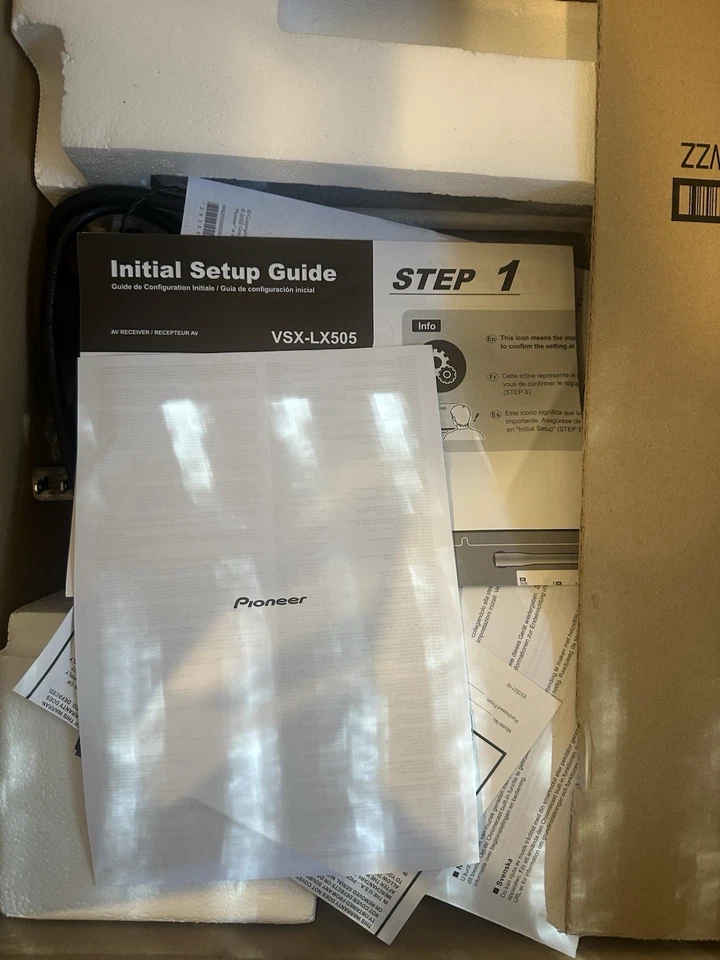 Pioneer Elite VXS-LX505 9.2 Channel AV Receiver with Bluetooth Bundle Black New - Image 3 of 4