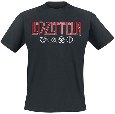 Live Nation T-Shirt Herren Logo & Symbols schwarz Band-Merch, Bands