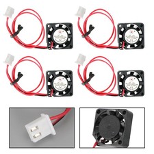 2 Pin Wire 4Pc Brushless DC Cooling Blower Fan 12V 0.06A 2006 20x20x6mm