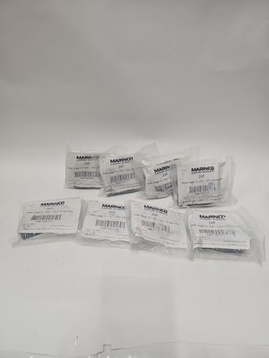 Lot of 8 Marinco 20F Bates Stage Pin Connectors 20A 125V Female Inline Plug NIB
