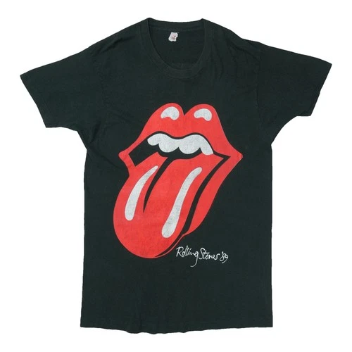 The Rolling Stones North American Tour Shirt 1980s vintage concert t-shirt, vintage, single stitch, B+ condition