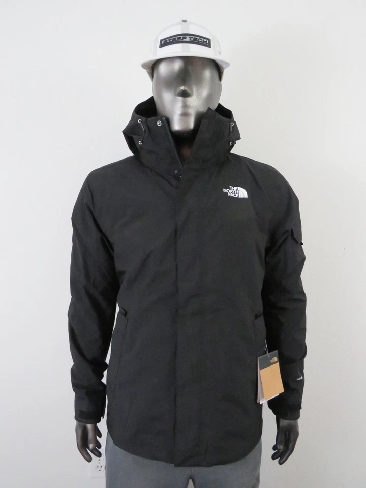Mens The North Face Toro Peak 3 in 1 Triclimate Waterproof Hooded Jacket Black - Image 2 of 4
