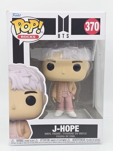 Funko Pop! ROCKS BTS - J Hope #370 w/Protector