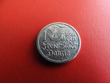 * Danzig 1 Gulden 1923 Silber * Kogge (Schub147)