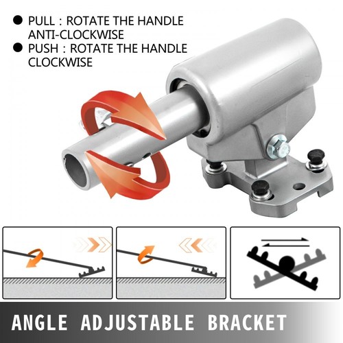 Magnesium Bull Float 48x8 Round End Concrete Finishing Tool with Handle Kit - Picture 2 of 8