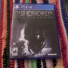 Dishonored: Definitive Edition (Sony PlayStation 4, 2015). PS4. Complete