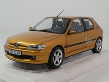 Norev Peugeot 306 S16 Blaze Yellow Metallic 1997 1:18 Street Car 184940