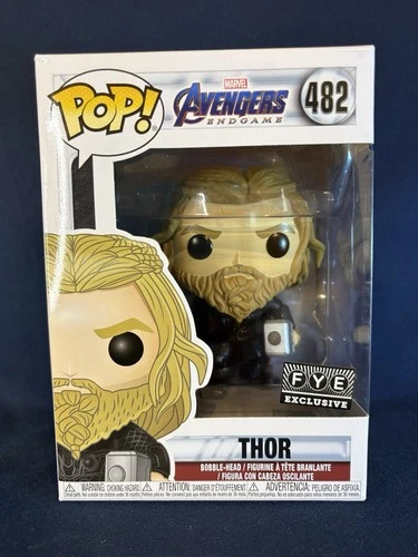Funko Pop! Marvel Avengers Endgame - Thor #482 - F Y E Exclusive Protector Offer
