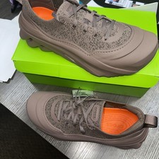 Crocs Echo Surge Truffle Shoes Sz M9/W11 Brown Orange Unisex 210079-0LG NIB