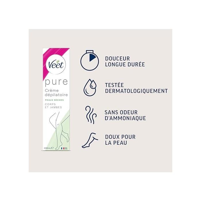 Lot De 6 Crèmes Dépilatoires Veet – Réf. 3059948006022 – Neuves